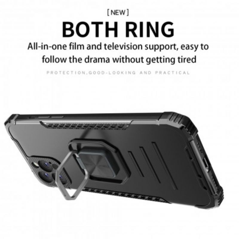 Cover iPhone 13 Ringstøtte Af Aluminiumslegering