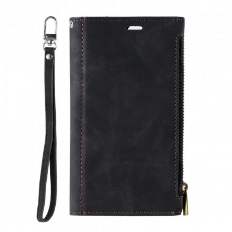 Læder Cover iPhone 13 Mønt- Og Kortholder