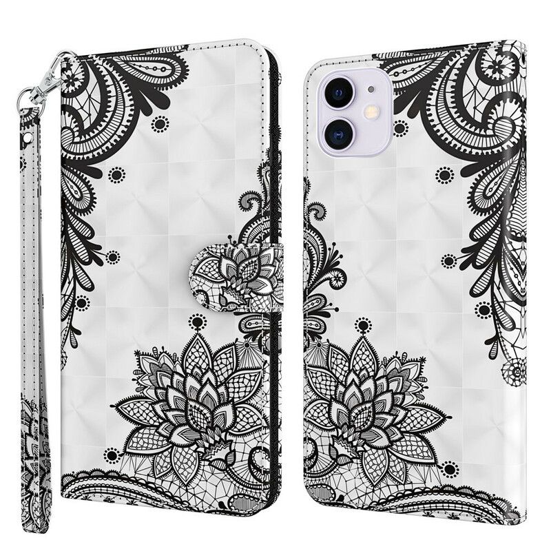 Flip Cover iPhone 13 Pro Max Blondeblomster