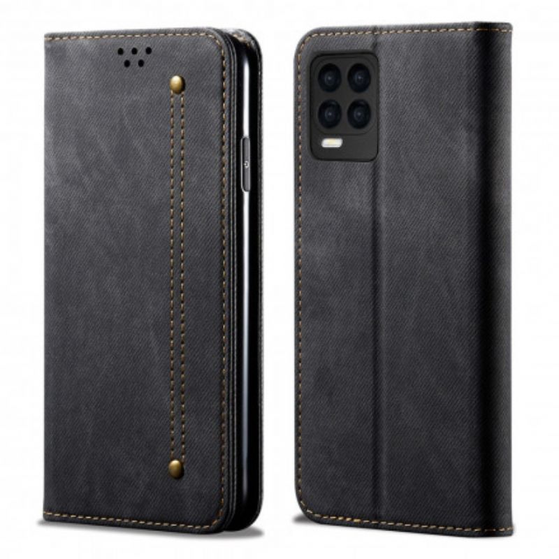 Cover Realme 8 / 8 Pro Flip Cover Denimstof
