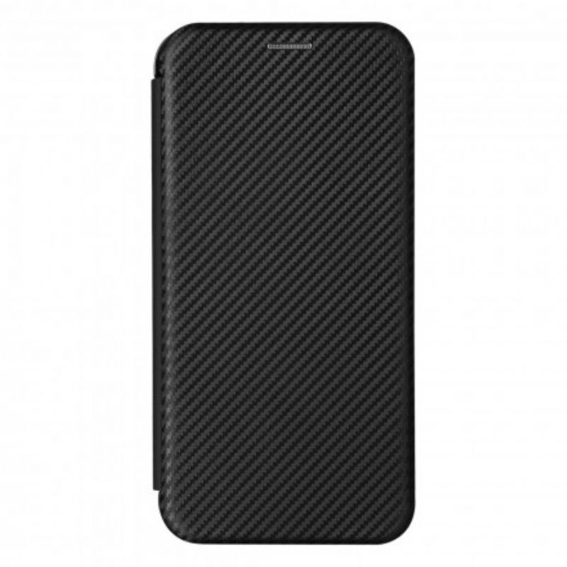 Cover Realme 8 / 8 Pro Flip Cover Farvet Carbon Silikone