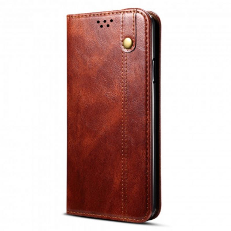 Cover Realme 8 / 8 Pro Flip Cover Vokset Kunstlæder