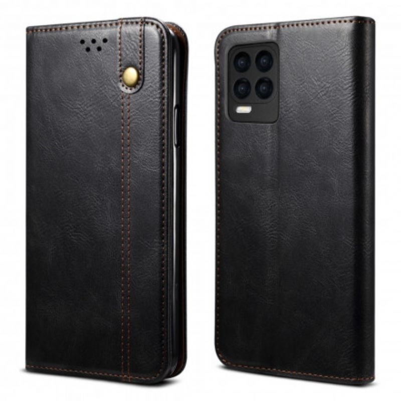 Cover Realme 8 / 8 Pro Flip Cover Vokset Kunstlæder