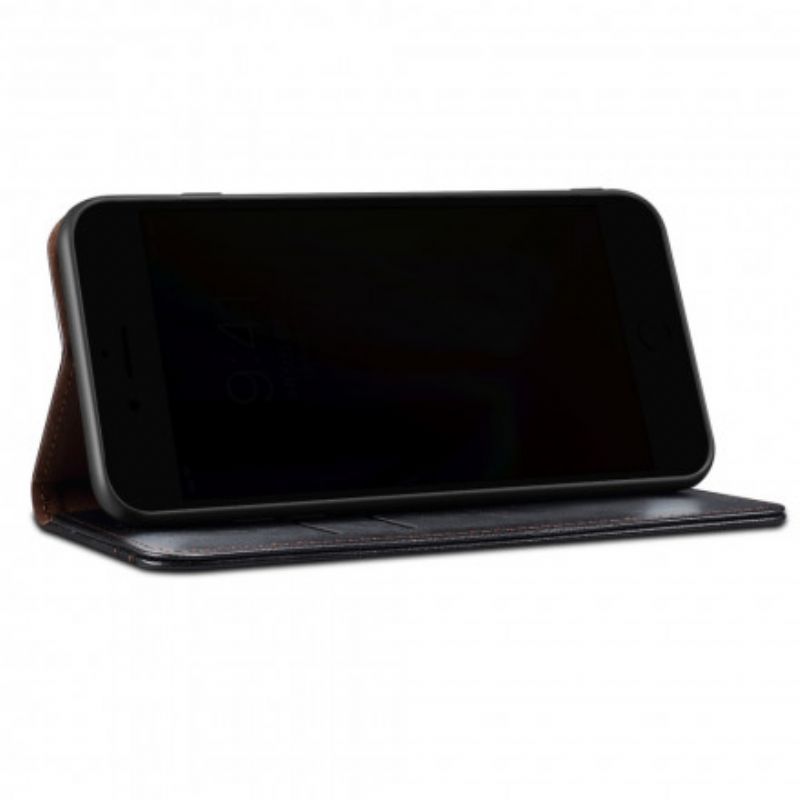 Cover Realme 8 / 8 Pro Flip Cover Vokset Kunstlæder