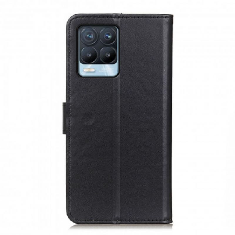 Flip Cover Realme 8 / 8 Pro Simpelt Kunstlæder