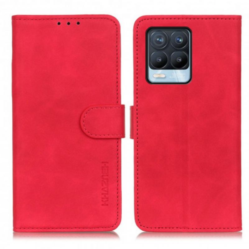Flip Cover Realme 8 / 8 Pro Vintage Lædereffekt Khazneh