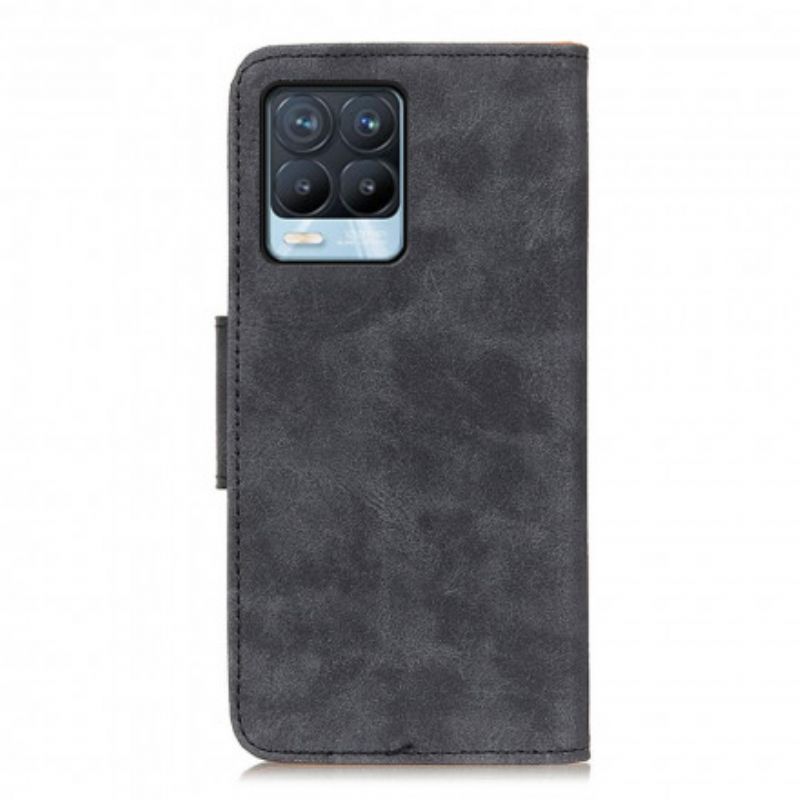 Flip Cover Realme 8 / 8 Pro Vintage Split Læder