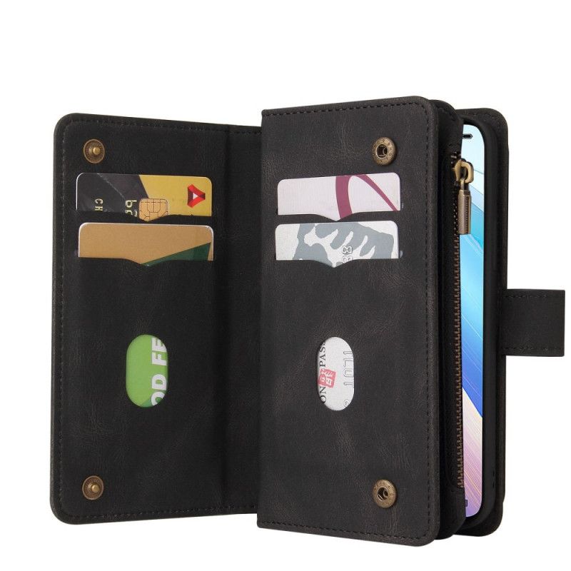 Flip Cover Oppo Find X5 Lite Multifunktionskortholder