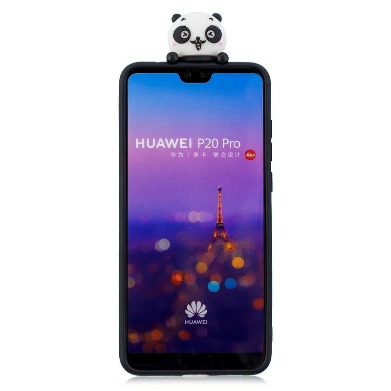Cover Huawei P20 Pro 3d Panda Familie