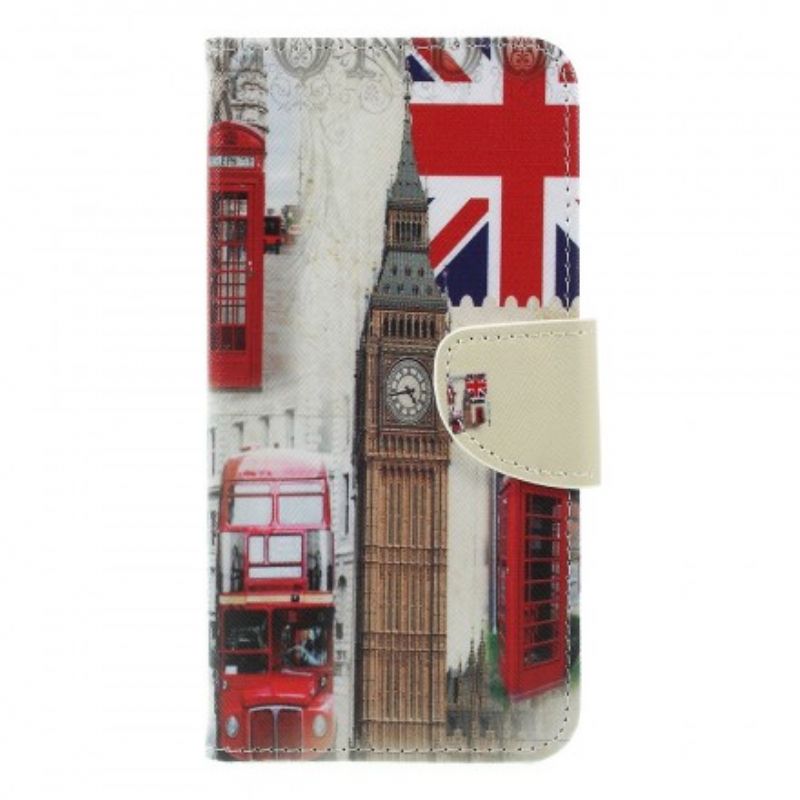 Læder Cover Samsung Galaxy A7 Londonrejse