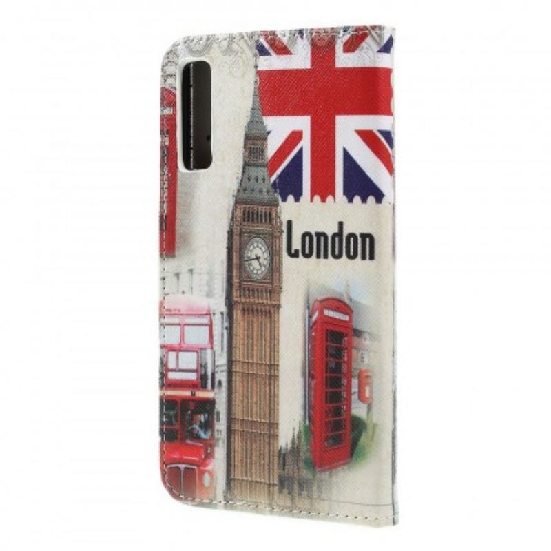 Læder Cover Samsung Galaxy A7 Londonrejse