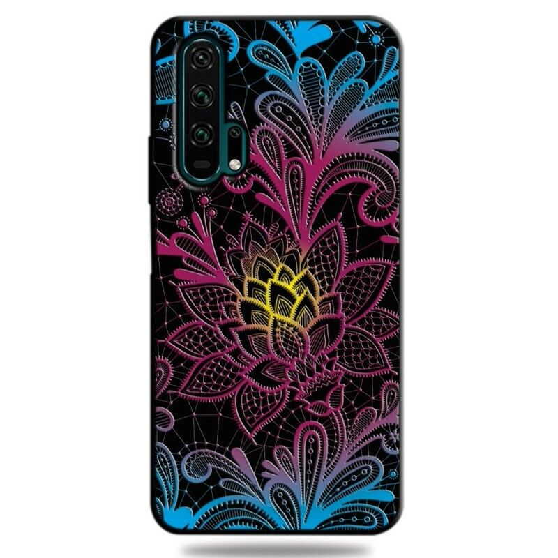 Mobilcover Honor 20 Pro Intens Blomster