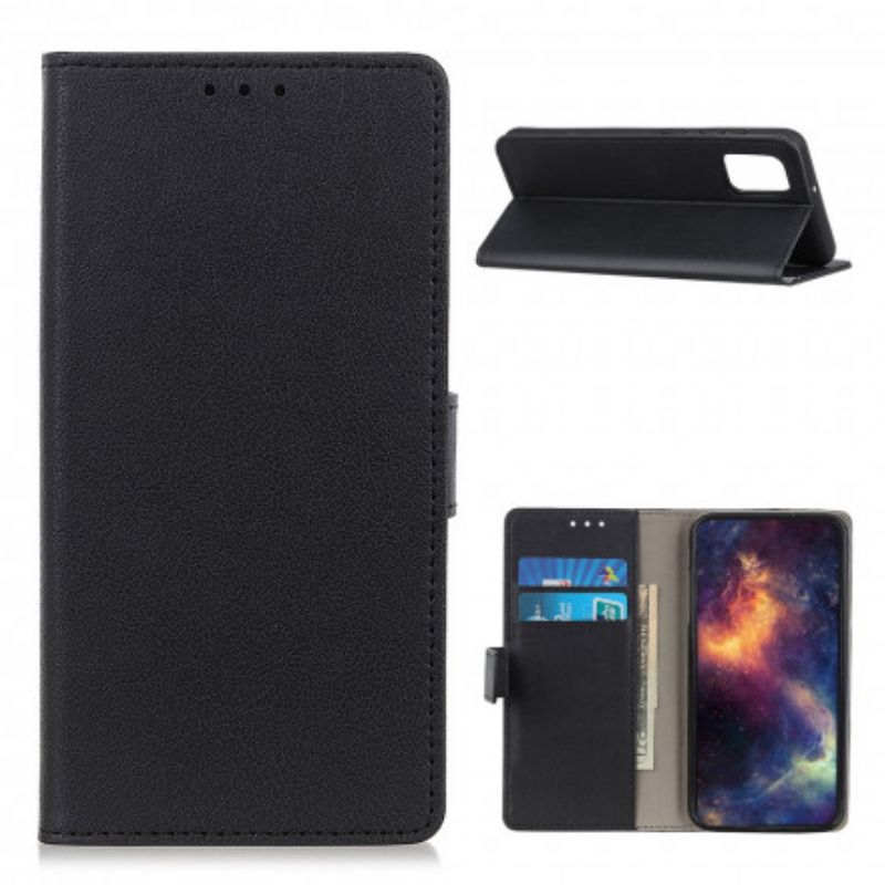 Flip Cover Vivo Y70 Klassisk Lædereffekt