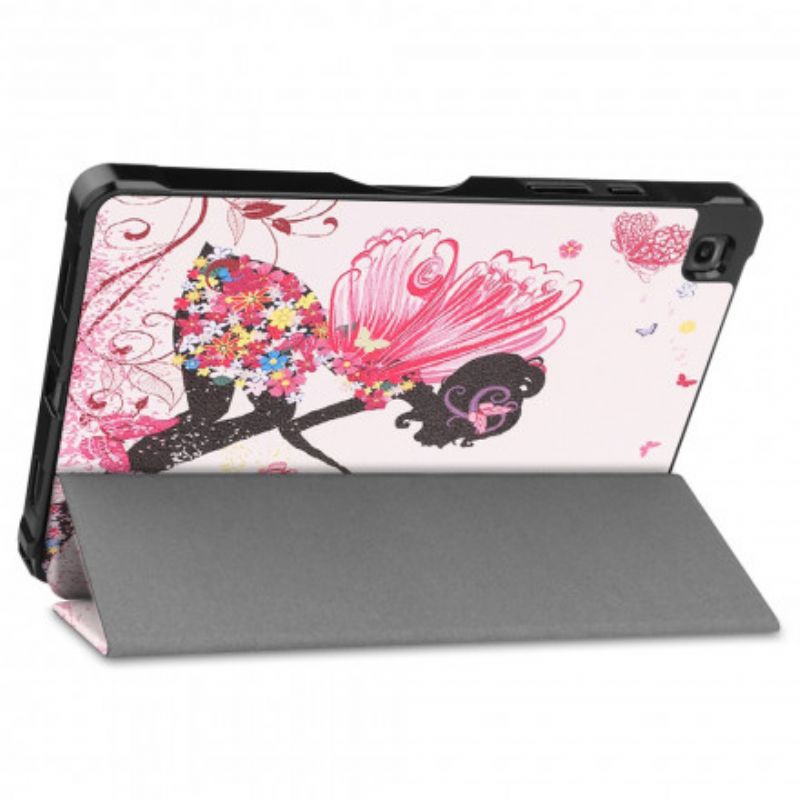 Cover Samsung Galaxy Tab A7 Forbedret Blomsterfe