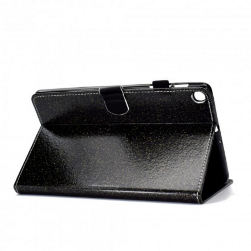 Flip Cover Samsung Galaxy Tab A7 Mousserende Pailletter