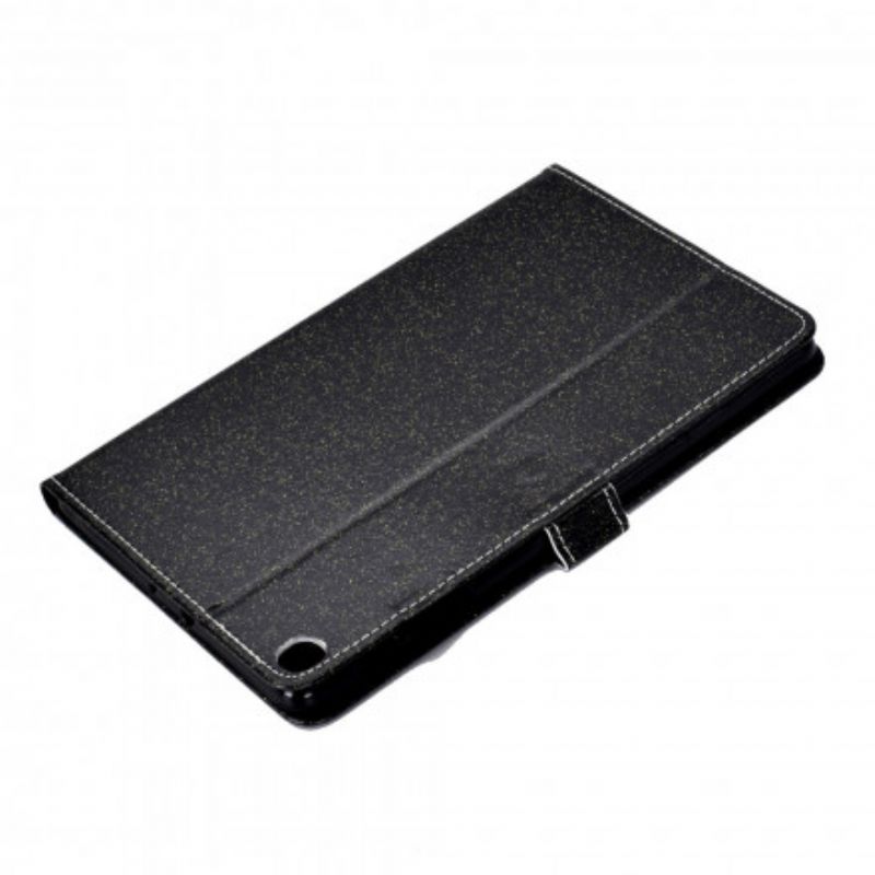 Flip Cover Samsung Galaxy Tab A7 Mousserende Pailletter