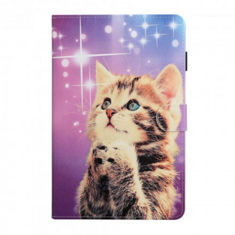 Flip Cover Samsung Galaxy Tab A7 Opmærksom Killing
