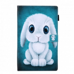 Læder Cover Samsung Galaxy Tab A7 Kanin