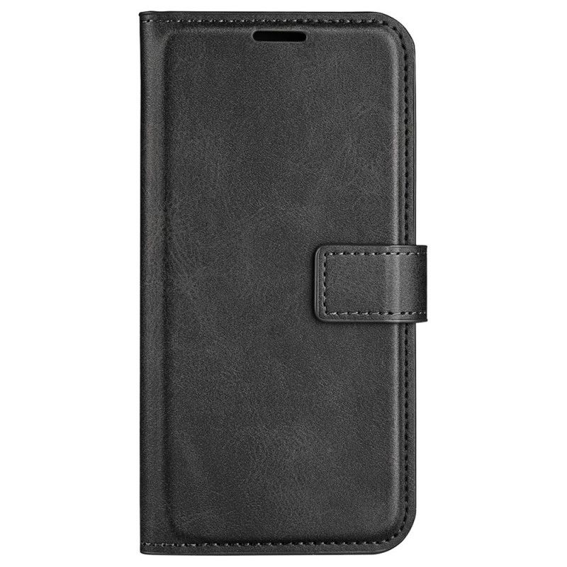 Flip Cover Oppo Find X5 Ekstrem Slank Lædereffekt