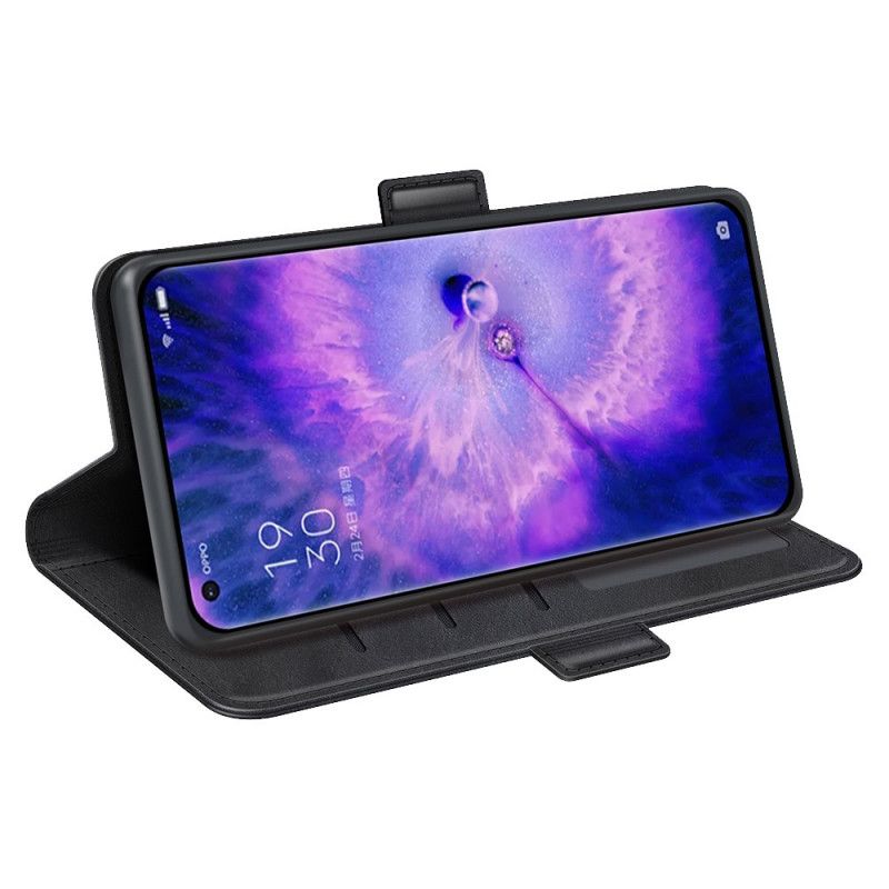 Flip Cover Oppo Find X5 Læder Cover Dobbeltklap