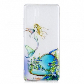 Cover Huawei P30 Pro Blå Havfrue