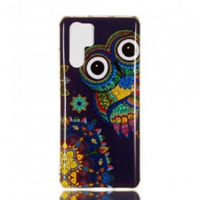 Cover Huawei P30 Pro Fluorescerende Mandalaugle