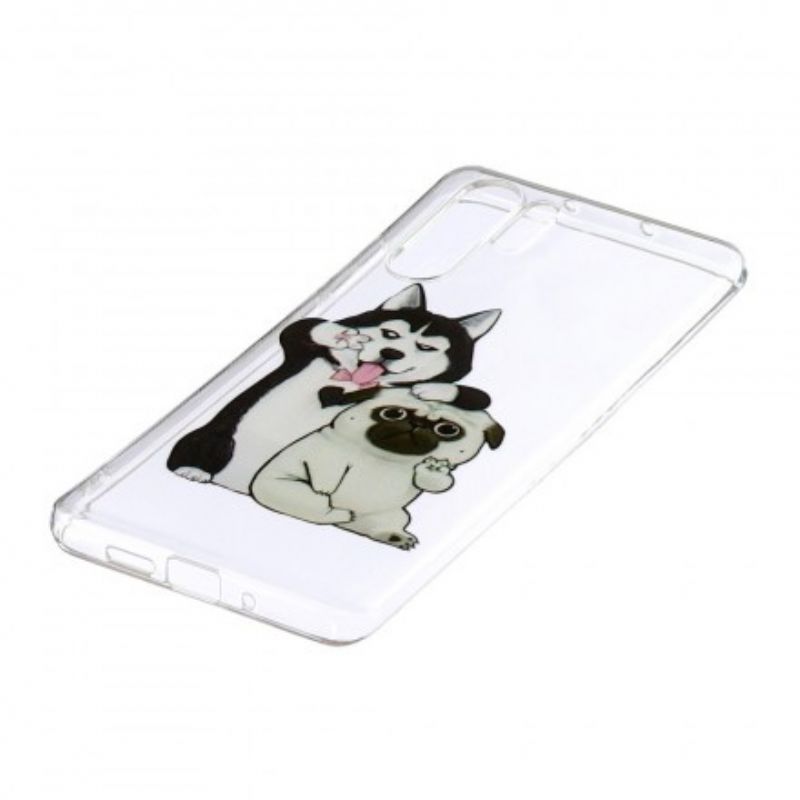 Cover Huawei P30 Pro Sjove Hunde