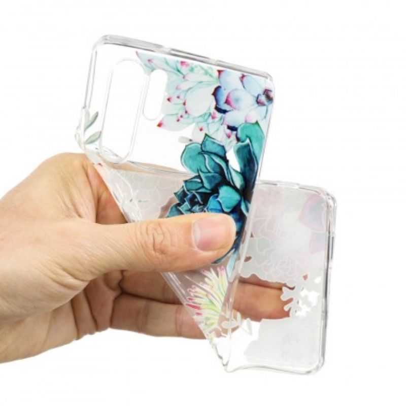 Cover Huawei P30 Pro Sømløse Akvarelblomster