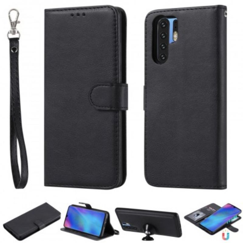 Flip Cover Huawei P30 Pro Aftagelig Retro