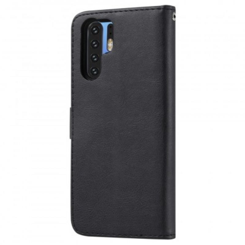 Flip Cover Huawei P30 Pro Aftagelig Retro