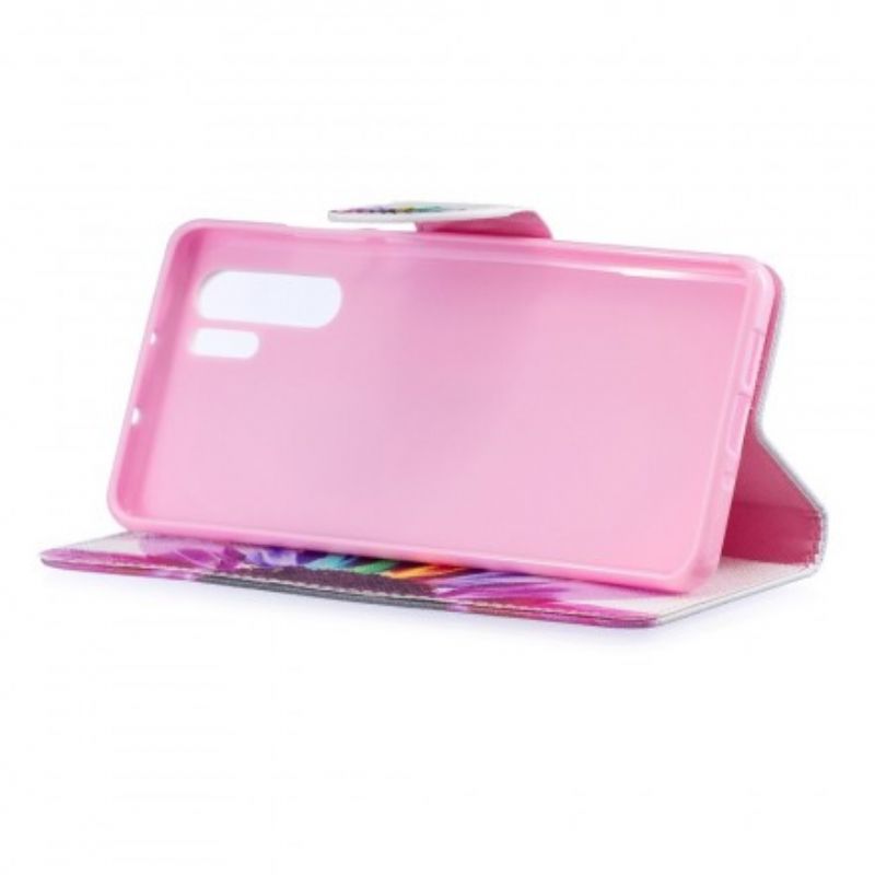 Flip Cover Huawei P30 Pro Akvarelblomst