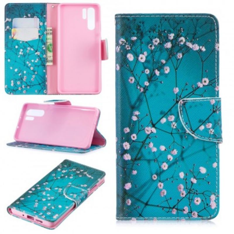 Flip Cover Huawei P30 Pro Blomstrende Træ