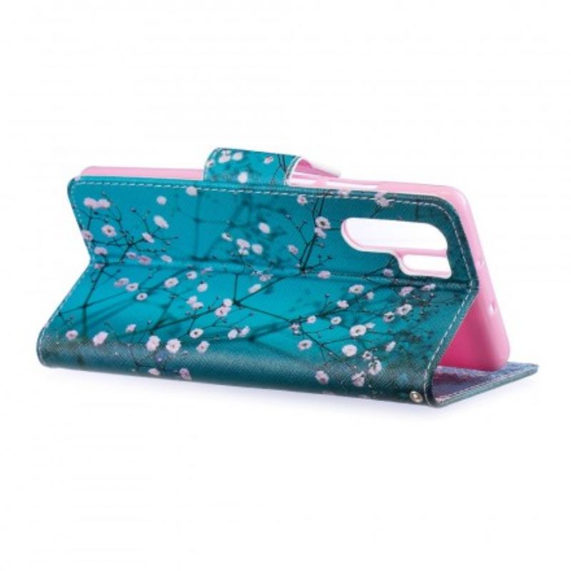 Flip Cover Huawei P30 Pro Blomstrende Træ