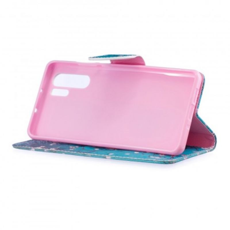 Flip Cover Huawei P30 Pro Blomstrende Træ