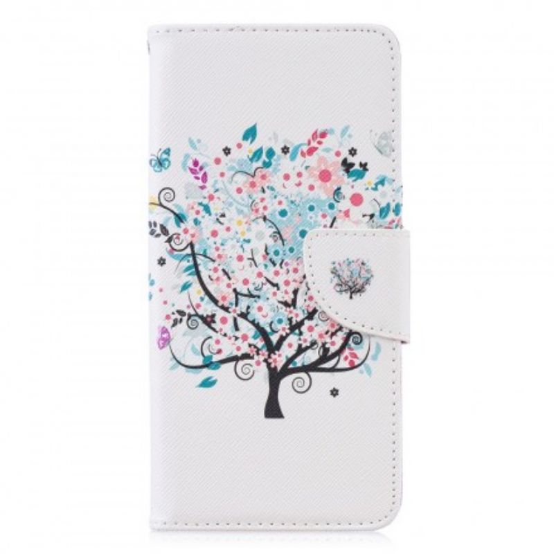 Flip Cover Huawei P30 Pro Blomstret Træ