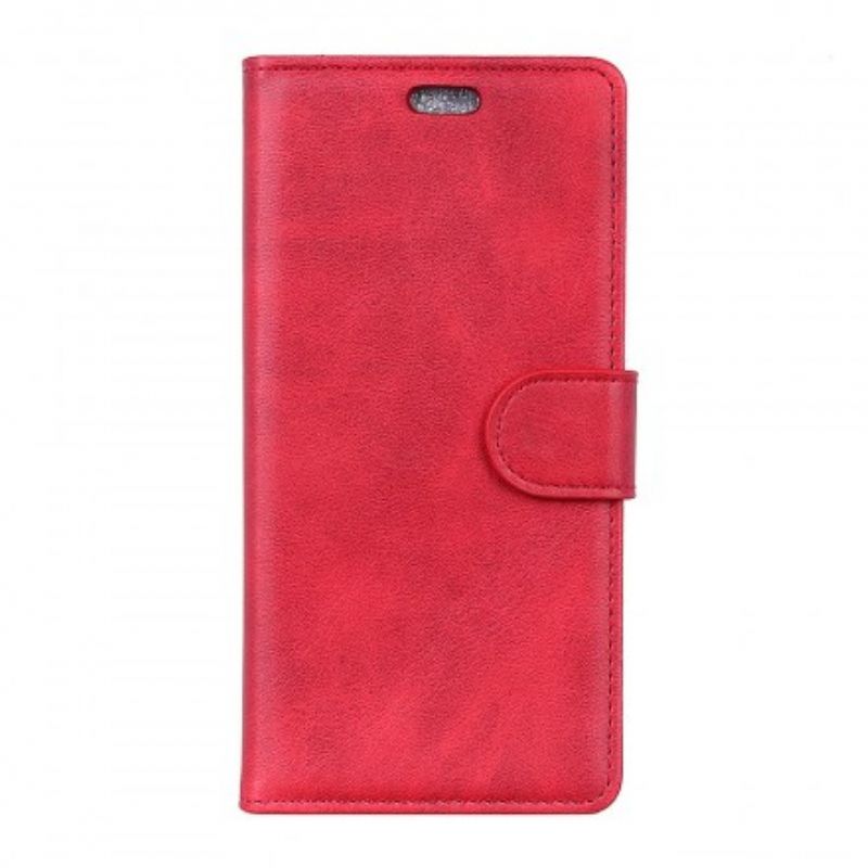 Flip Cover Huawei P30 Pro Retro Mat Lædereffekt