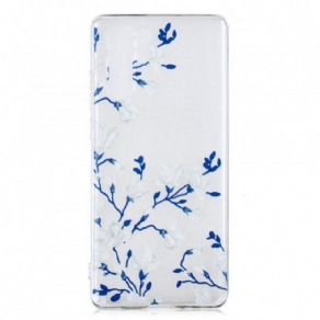 Mobilcover Huawei P30 Pro Hvide Blomster