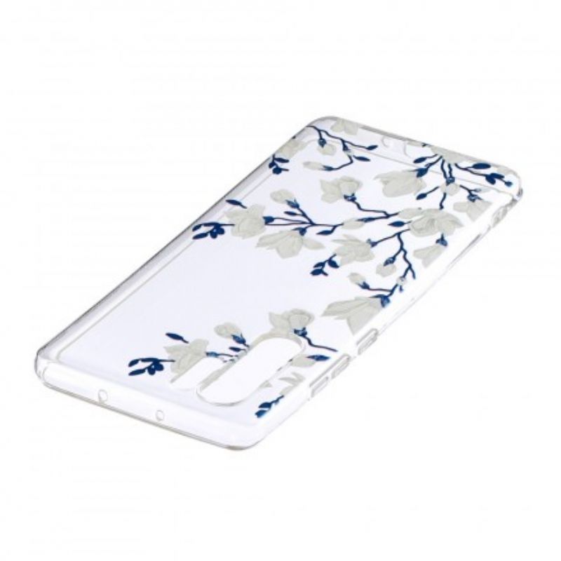 Mobilcover Huawei P30 Pro Hvide Blomster