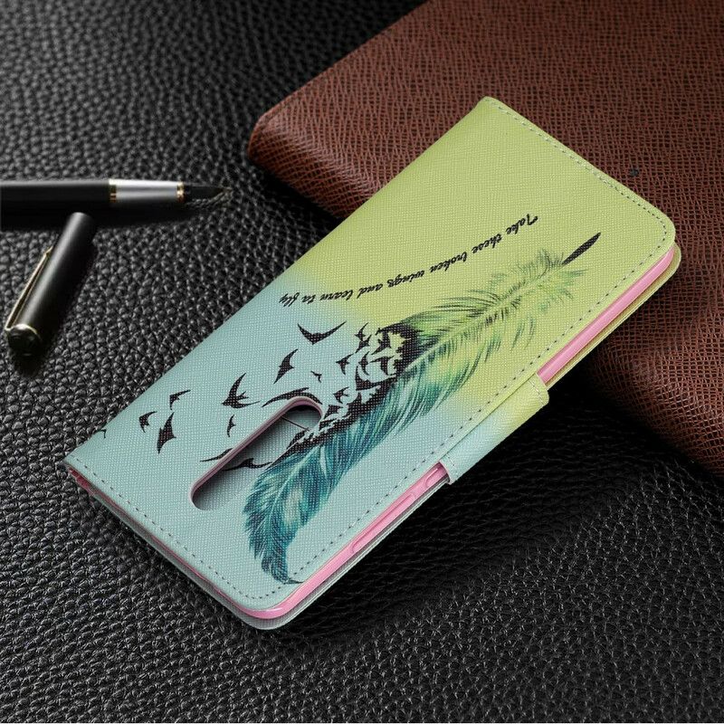 Flip Cover Xiaomi Mi 9T / Mi 9T Pro Lær At Flyve