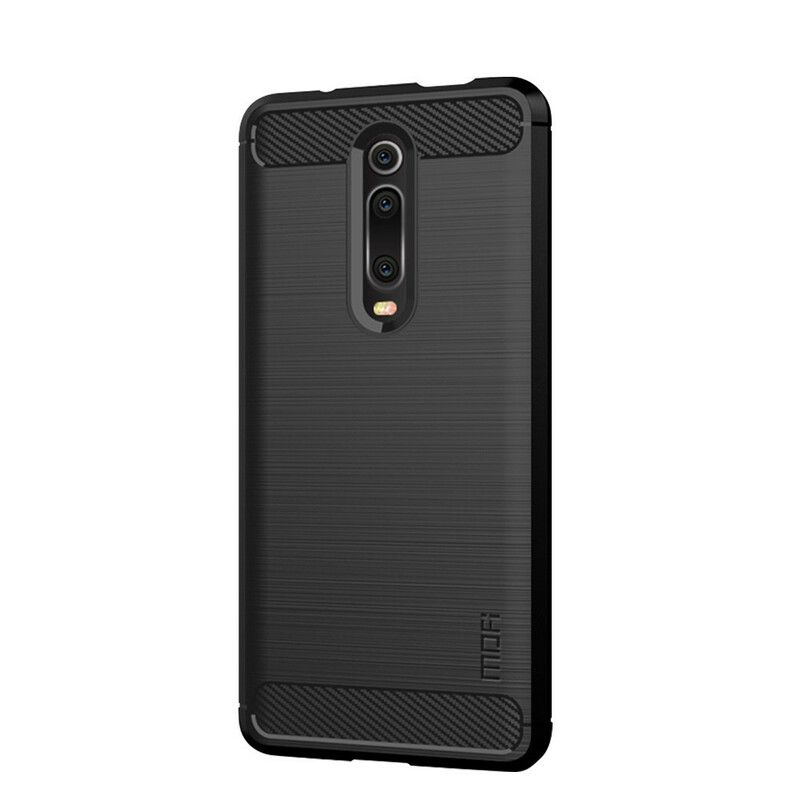 Mobilcover Xiaomi Mi 9T / Mi 9T Pro Mofi Børstet Kulfiber
