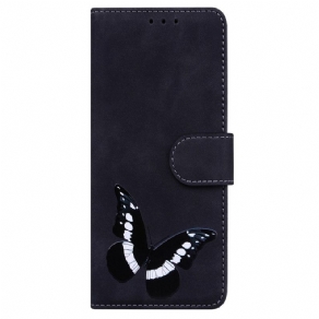 Flip Cover Samsung Galaxy A03s Sommerfuglens Hud-touch