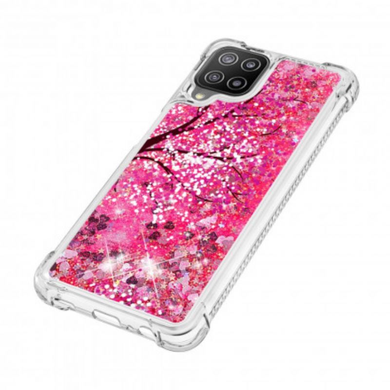Cover Samsung Galaxy A22 4G Paillettræ