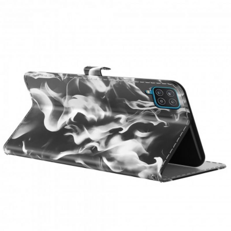Flip Cover Samsung Galaxy A22 4G Abstrakt Mønster
