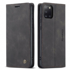 Cover Samsung Galaxy A31 Flip Cover Caseme Imiteret Læder