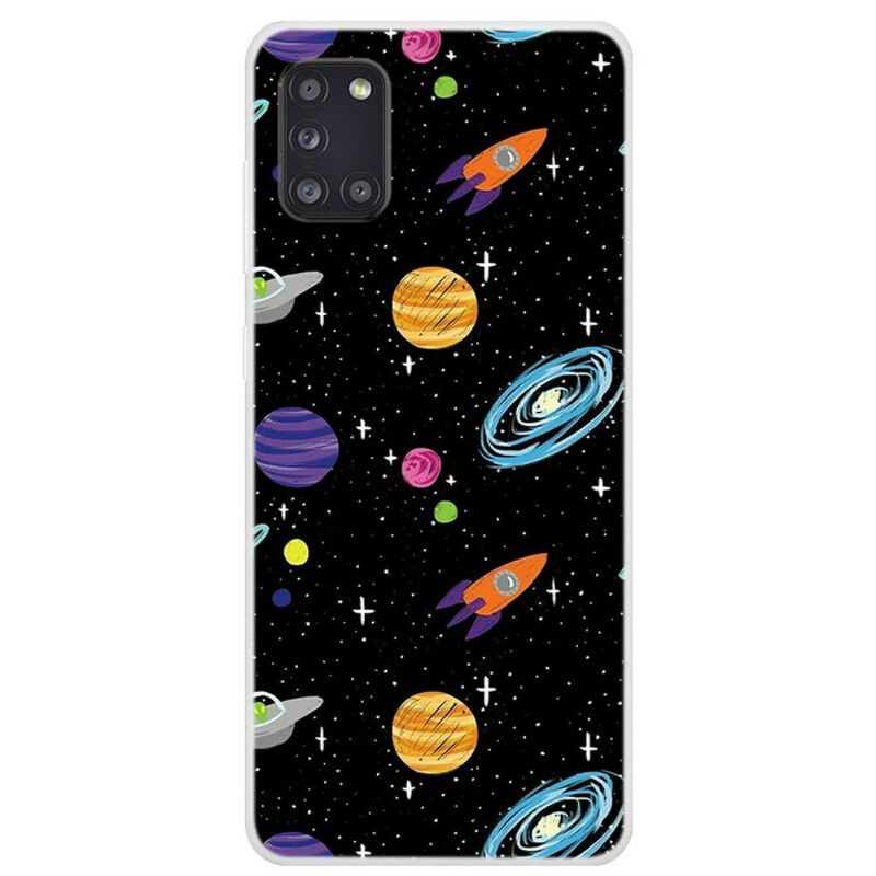 Cover Samsung Galaxy A31 Galaxy Planet
