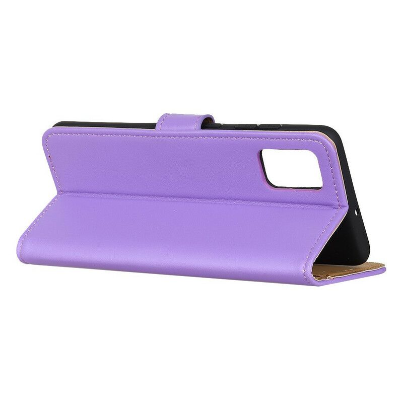Læder Cover Samsung Galaxy A31 Simpelt Kunstlæder