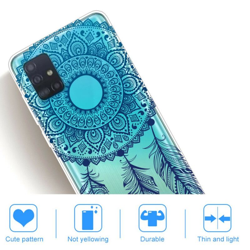 Mobilcover Samsung Galaxy A31 Unik Blomstermandala