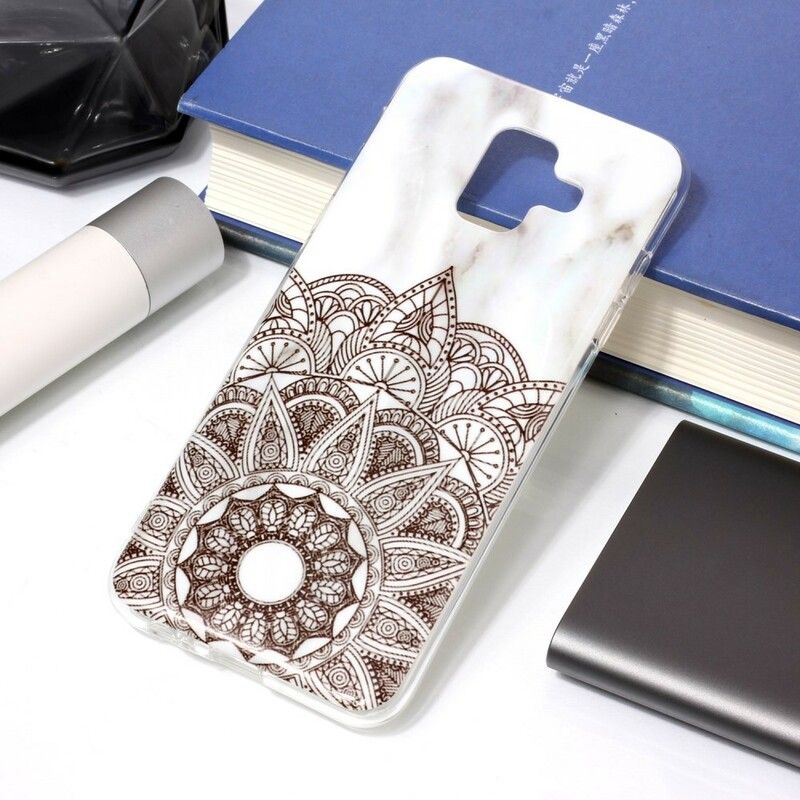 Cover Samsung Galaxy A6 Marmor Mandala