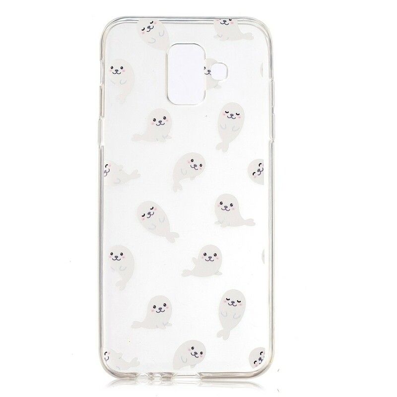Cover Samsung Galaxy A6 Sømløs Søløver Sjov