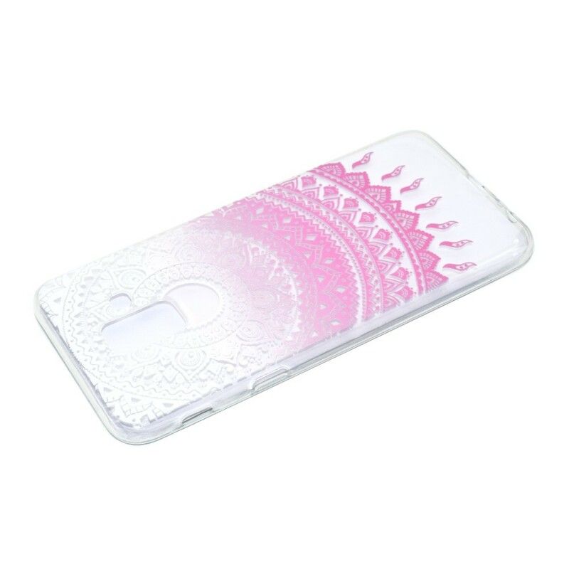 Cover Samsung Galaxy A6 Transparent Farvet Mandala